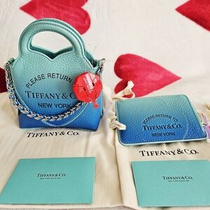 Tiffany & Co. Blue Ombre Mini Bag